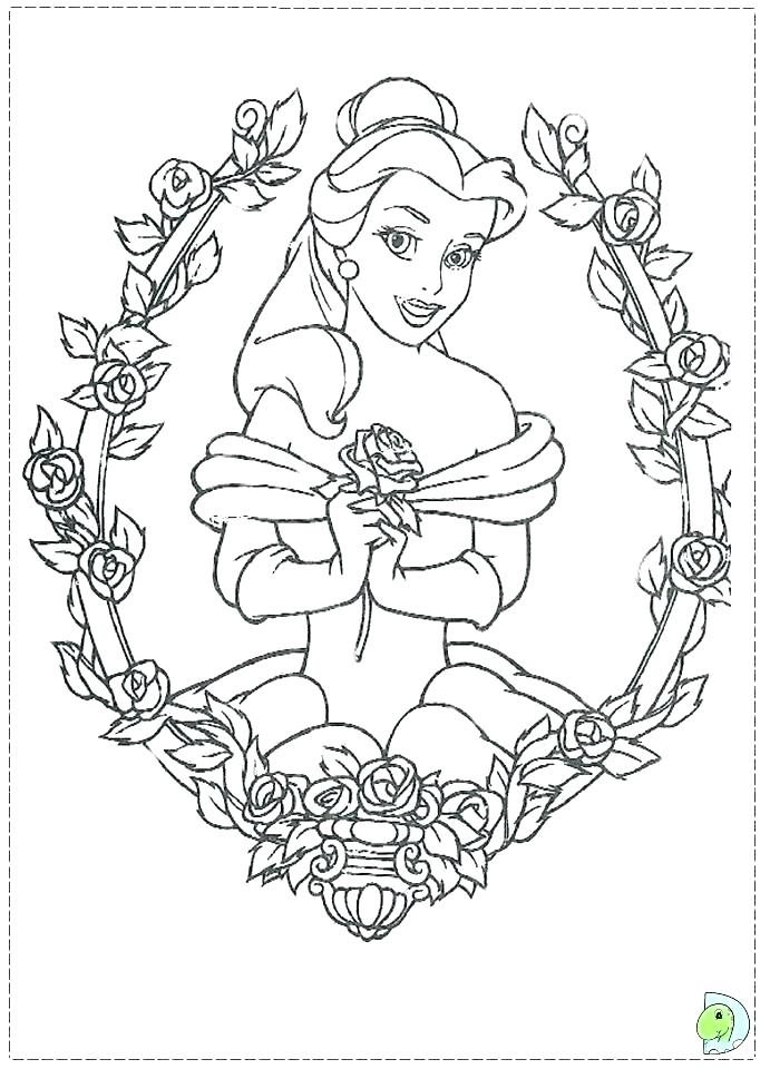 691x960 Beauty And The Beast Coloring Page Beauty And The Beast Coloring