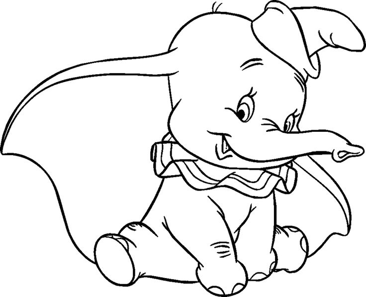 736x597 Dumbo Coloring Pages Images Colori On Disney Christmas Coloring