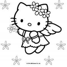 236x236 Free Printable Hello Kitty Coloring Pages For Kids Hello Kitty