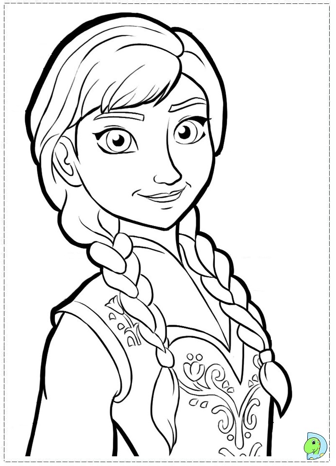 691x960 Frozen Coloring Pages, Disney's Frozen Coloring Page