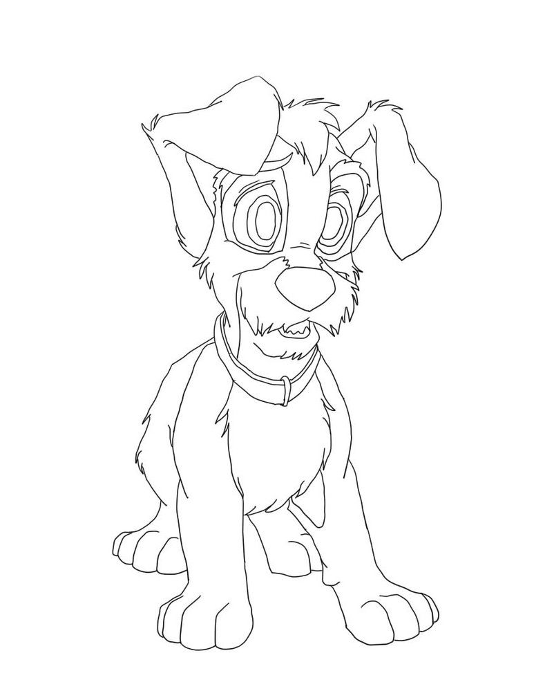 802x996 Luxury Lady And The Tramp Coloring Pages General Disney Free