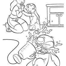 220x220 Lilo And Stitch Coloring Pages