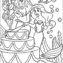 220x220 The Little Mermaid Coloring Pages
