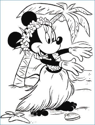 305x400 Goofy Mickey Donald Easter Disney Coloring Pages