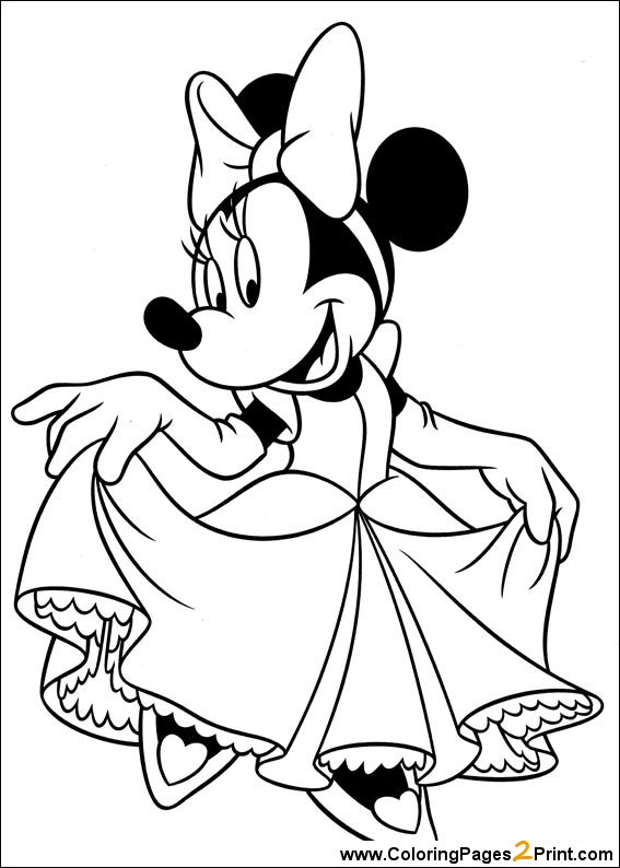 567x794 Mickey Mouse And Friends Coloring Pages