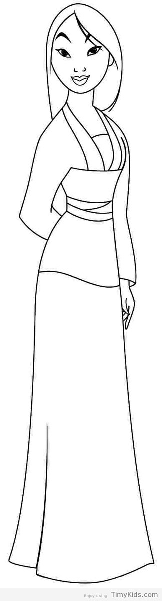 325x1200 Princess Coloring Pages Mulan Html