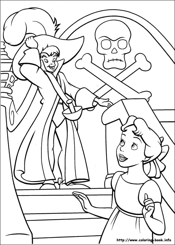 567x794 Peter Pan Coloring Pages On Coloring