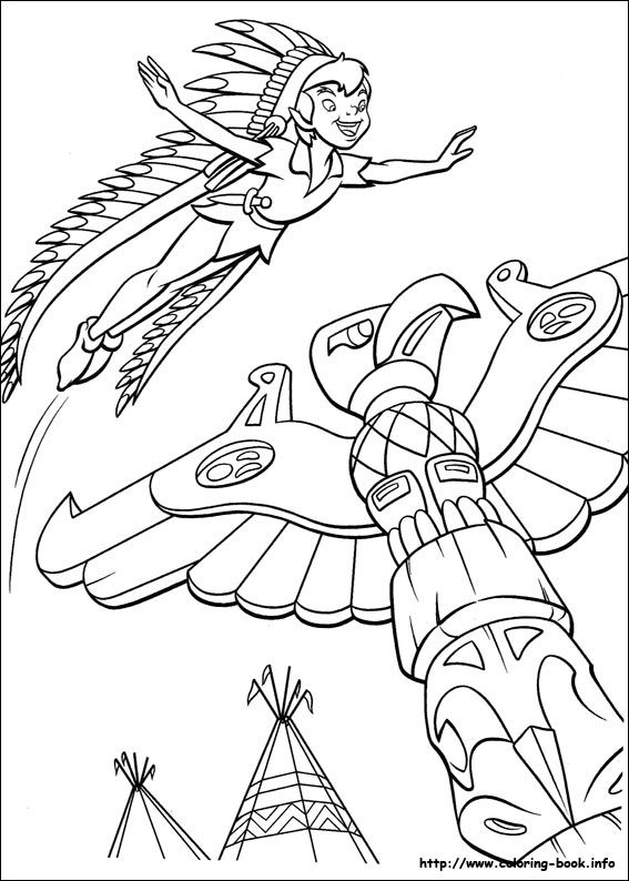 567x794 Peter Pan Coloring Picture Disney Coloring Pages