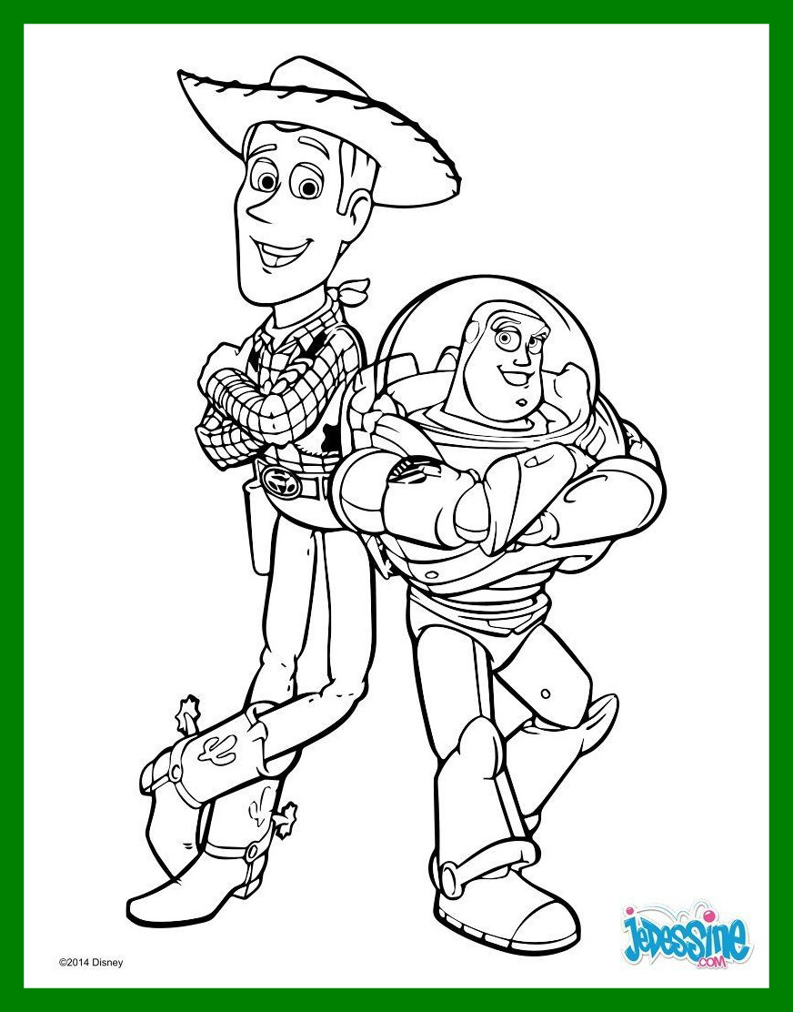 872x1112 Marvelous Coloriage Activite Toy Story Disney Fr Pict Of Coloring