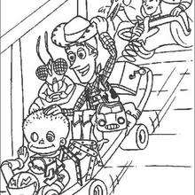 220x220 Toy Story Coloring Book Pages