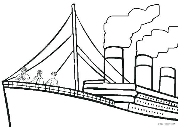 600x429 Cruise Ship Coloring Page Titanic Coloring Page Cruise Ship