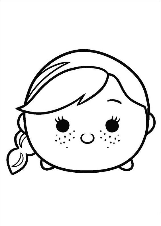 565x792 Disney Tsum Tsum Coloring Pages