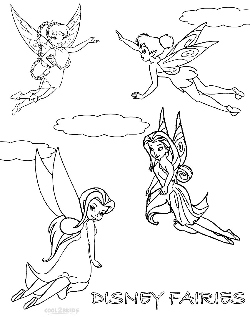 850x1077 Printable Disney Fairies Coloring Pages For Kids