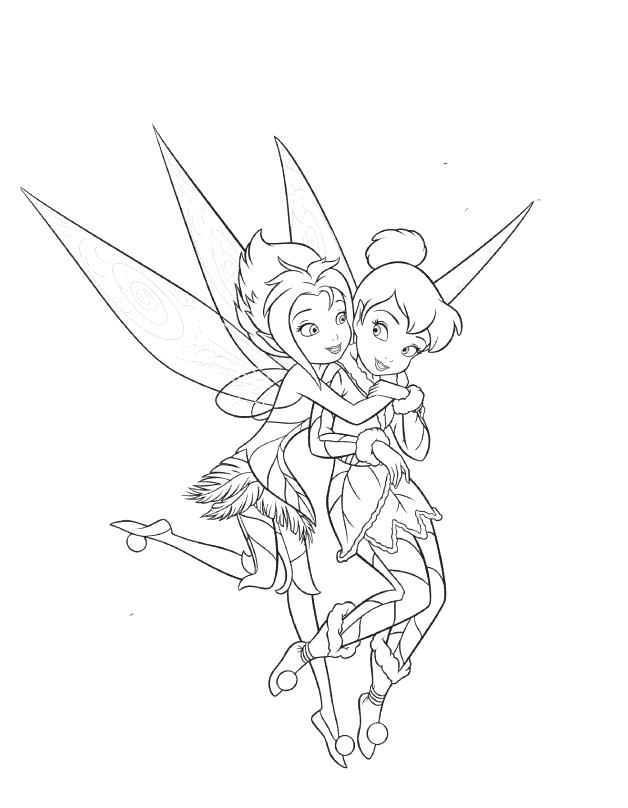 628x808 Disney Fairies Coloring Pages