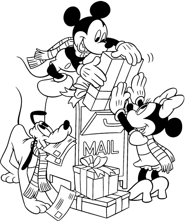 604x720 Disney Coloring Pages