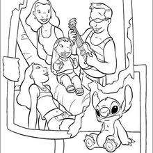 220x220 Lilo And Stitch Coloring Pages