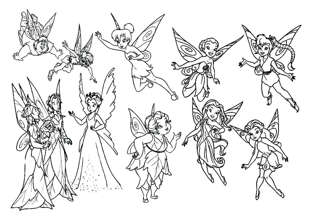 1024x724 Coloring Pictures Of Fairies Coloring Pages And Her Fairy Friends