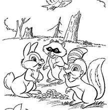 220x220 Bambi Coloring Pages