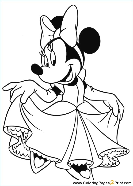 567x794 Baby Mickey Minnie Heart Disney Coloring Pages