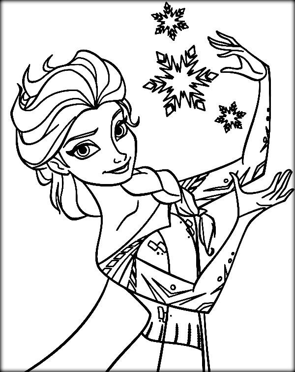600x756 Best Disney Frozen Coloring Pages Elsa Let It Go Free
