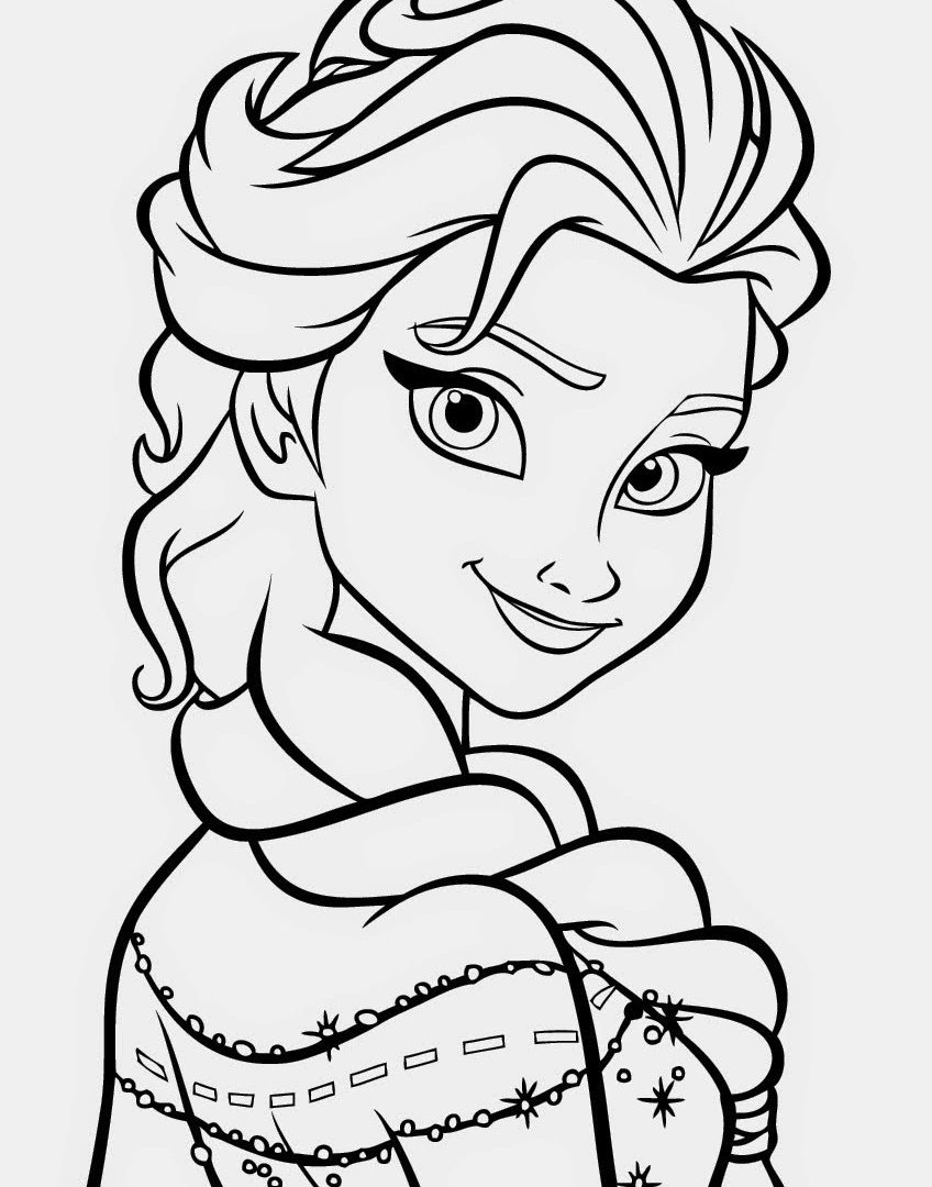 848x1080 The Frozen Coloring Pages Disney Elsa And Anna Cartoons Princess