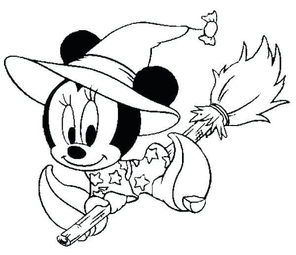 Disney Halloween Coloring Pages at GetDrawings | Free download