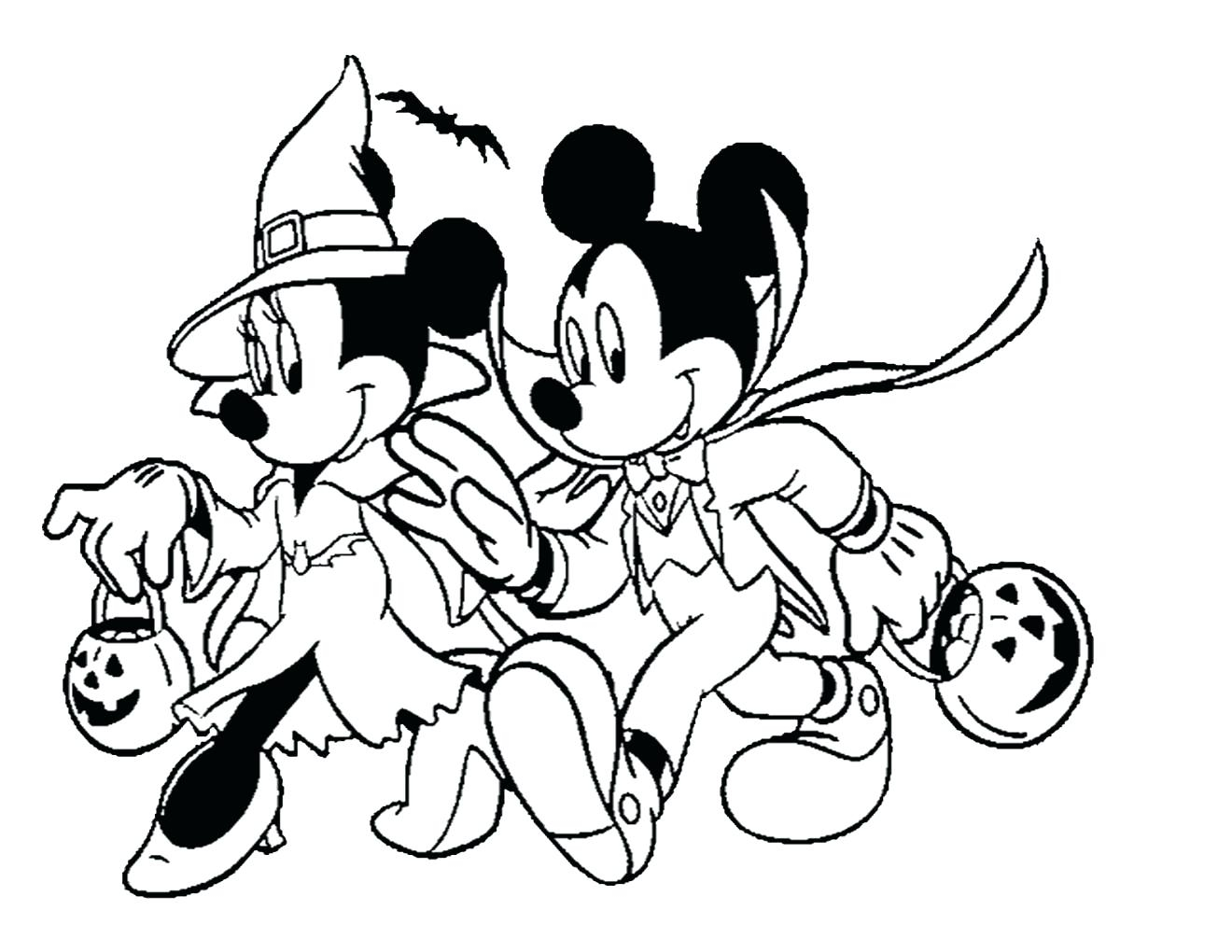 1320x1020 Disney Halloween Coloring Pages Fun Time