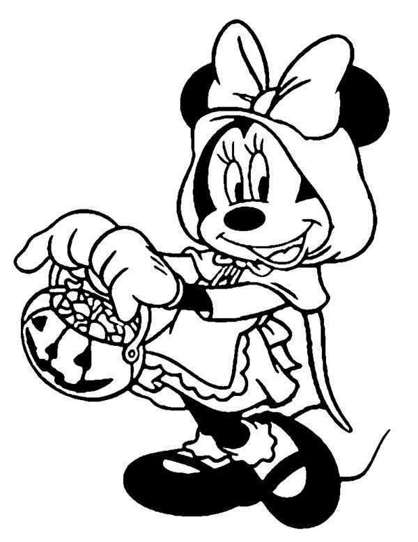 600x779 Disney Halloween Coloring Pages