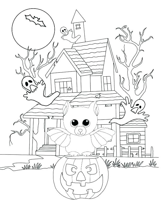 618x800 Haunted Mansion Coloring Pages Fuhrer Von