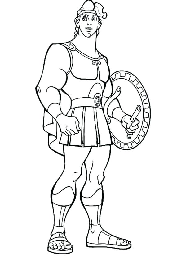 600x840 Hercules Coloring Pages Disney Hercules Coloring Pages Hercules