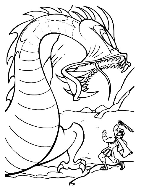 477x640 Hercules Coloring Pages