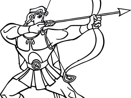 440x330 Disney Hercules Coloring Pages The Great Cartoon Coloring Pages