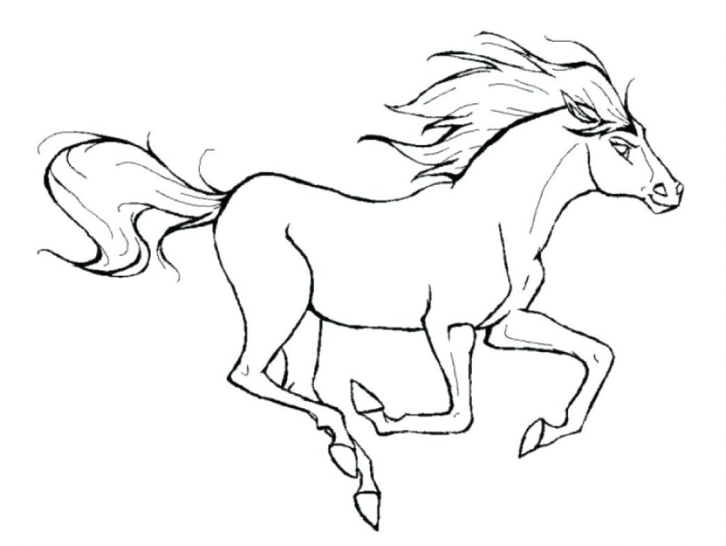 1043x785 Disney Spirit Horse Coloring Pages Cute Page For Girls Free Online