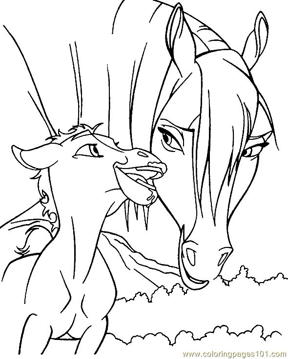 590x737 Pleasant Coloring Pages Of Horses Best Horse Ideas