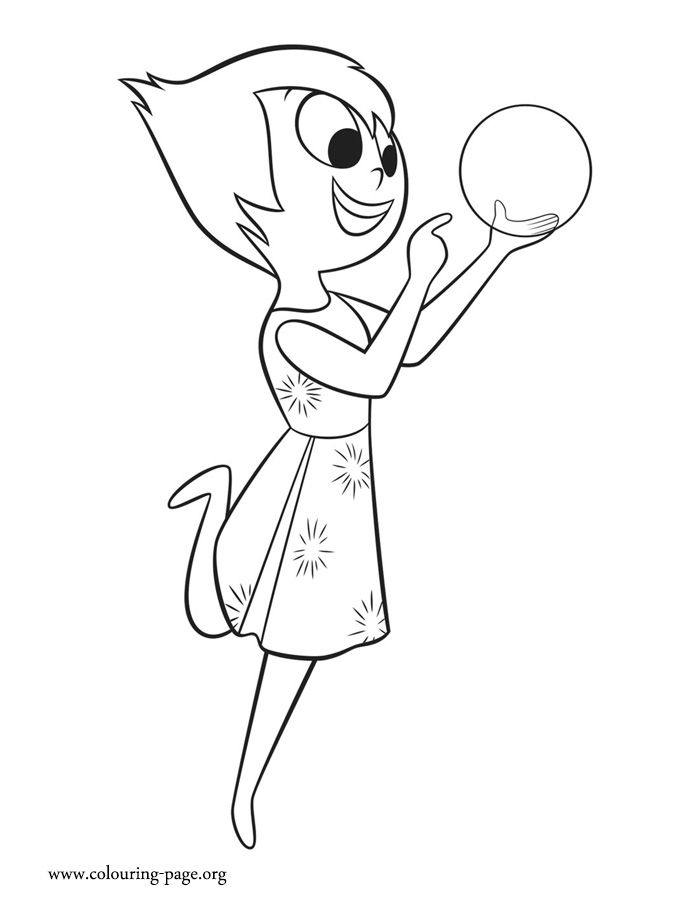 700x902 Coloring Pages For Girls Disney Inside Out Joy And Bing Free