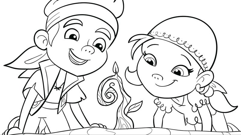 800x450 Jake And The Never Land Pirates Coloring Pages And Crafts Disney