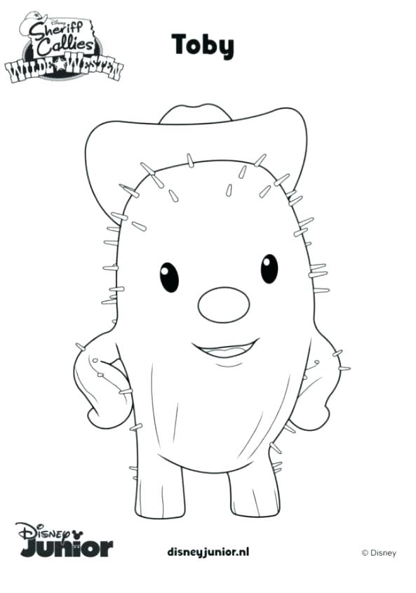 593x845 Wonderful Disney Junior Coloring Pages Sheriff Coloring Pictures