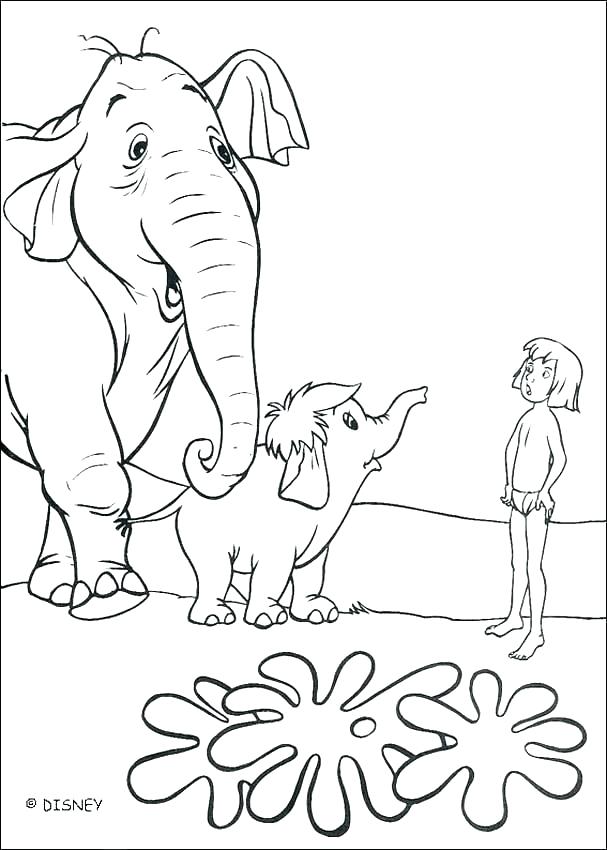 Disney Jungle Book Coloring Pages at GetDrawings | Free download