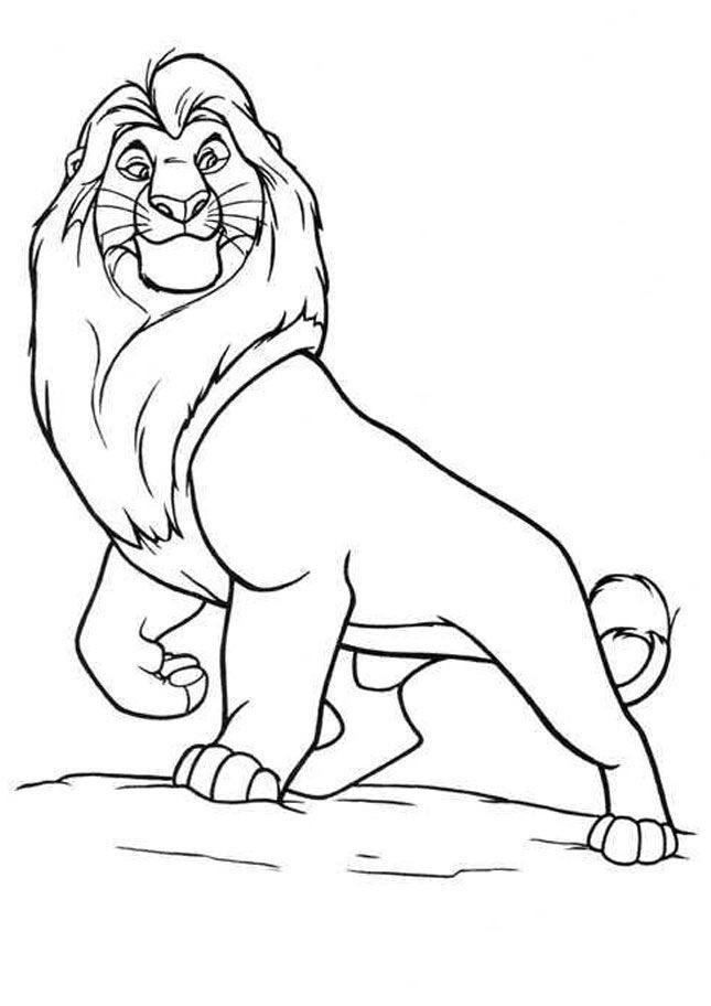 645x912 Printable The Lion King Coloring Pages