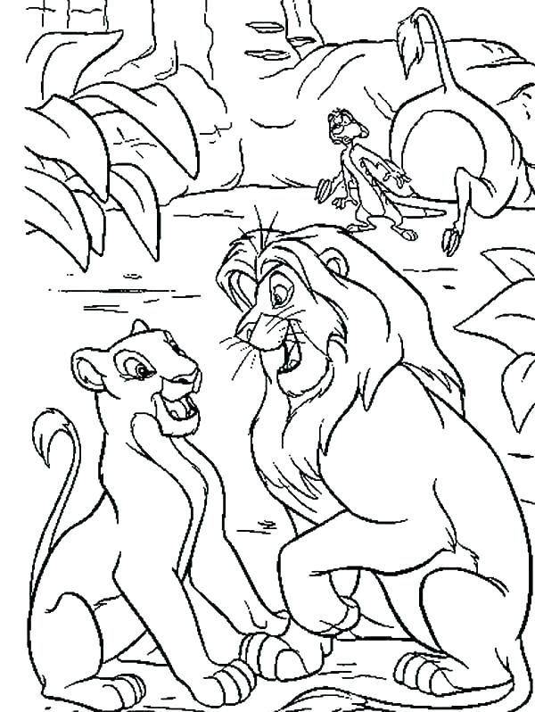 600x798 Coloring Pages Of A Lion