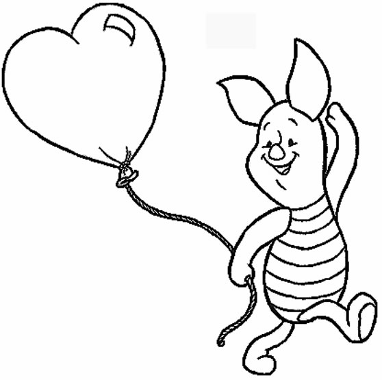 558x555 Disney Valentine Coloring Pages Quotes Wishes For Valentine's Week