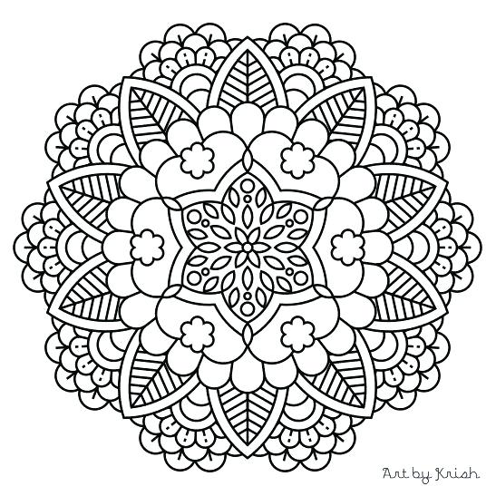 547x547 Coloring Pages Pdf Download New Mandala Coloring Pages In Online