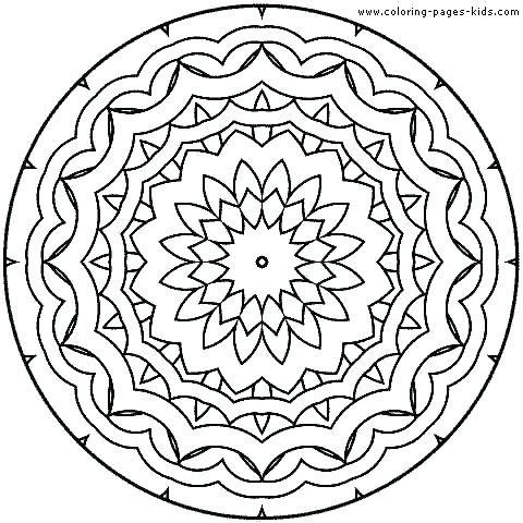 480x480 Mandala Coloring Pages For Kids Animal Mandala Coloring Pages