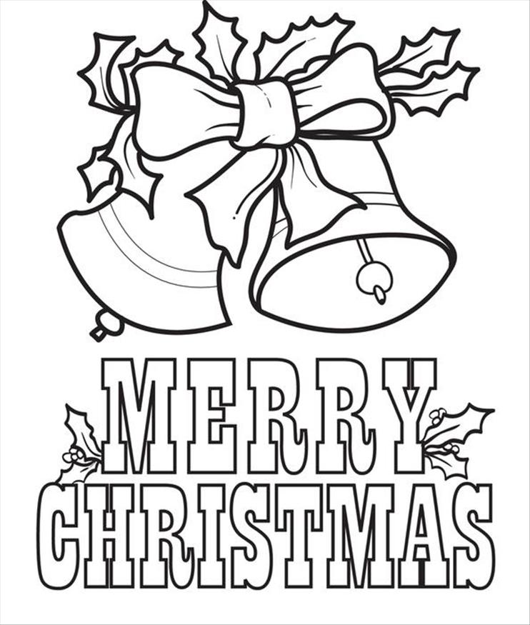 742x875 Disney Merry Christmas Coloring Pages