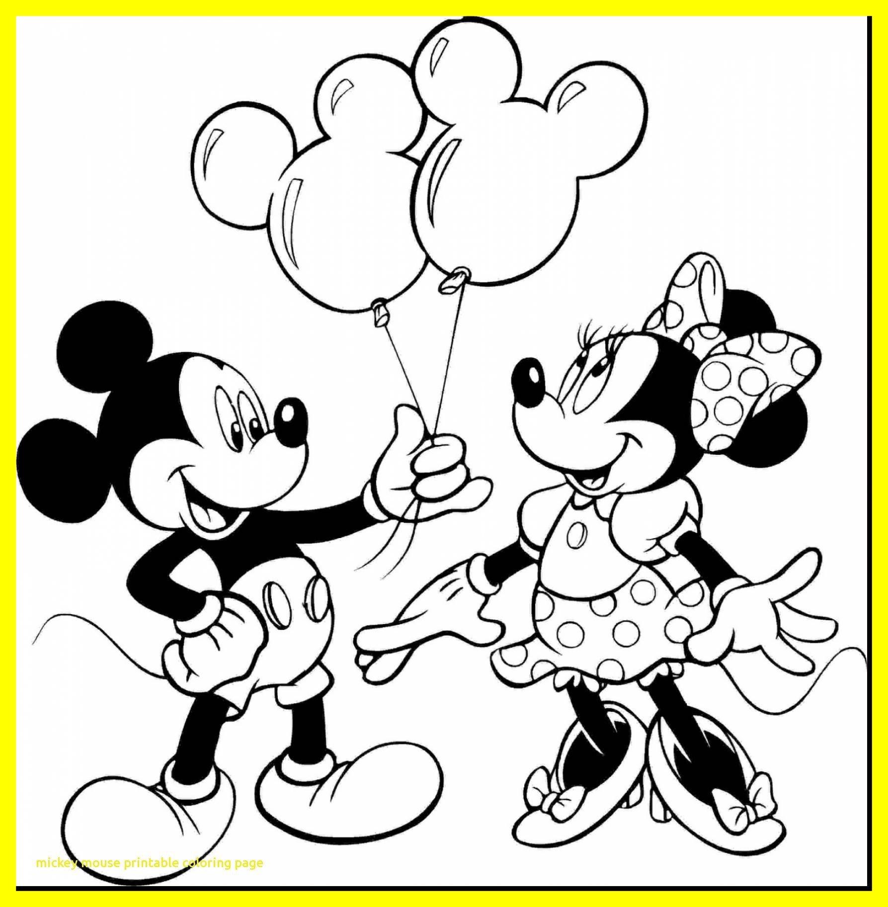 1787x1824 Marvelous Minnie Mouse Coloring Mickey Printable Page
