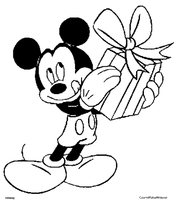 600x687 Mickey Mouse Coloring Pages Dr Odd