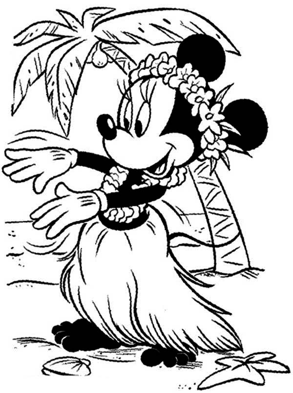 600x804 Minnie Mouse Coloring Pages