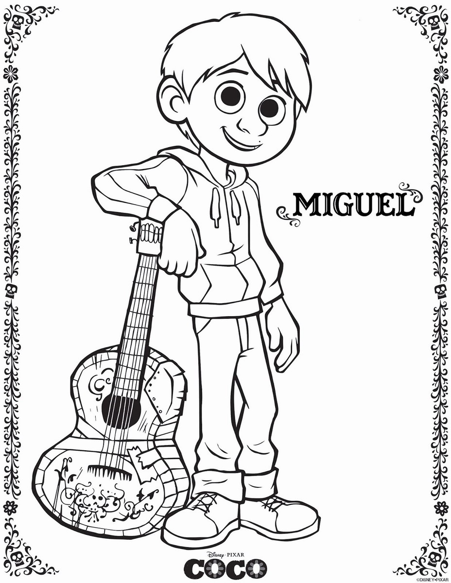 928x1200 Best Of Coco Movie Coloring Pages Design Printable Coloring Sheet