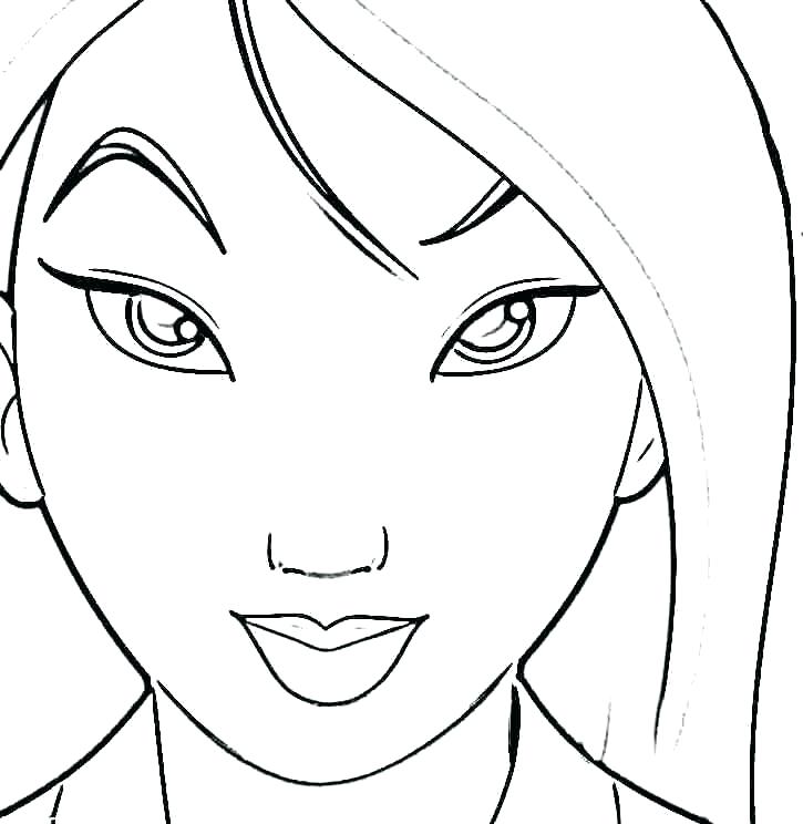 725x744 Mulan Coloring Page Coloring Page Drawn Princess Dress Coloring