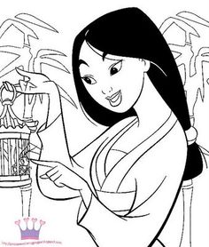 236x278 Mulan Coloring Pages For Kids, Printable Free Coloring Pages